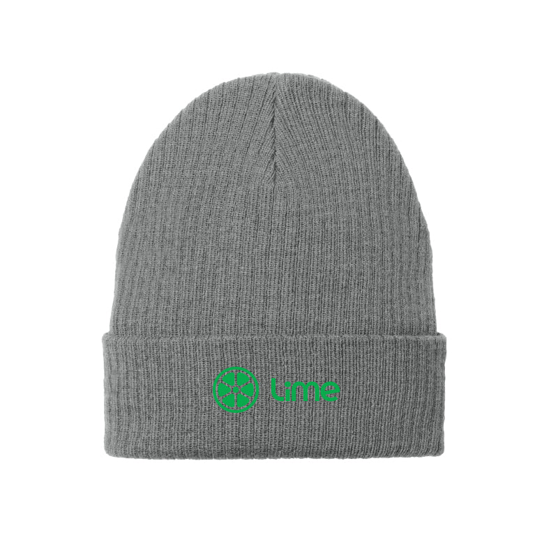 Cuffed Beanie - Smoke Grey